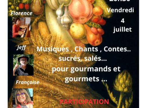 spectacle salle polyvalente le 4 juillet 2025